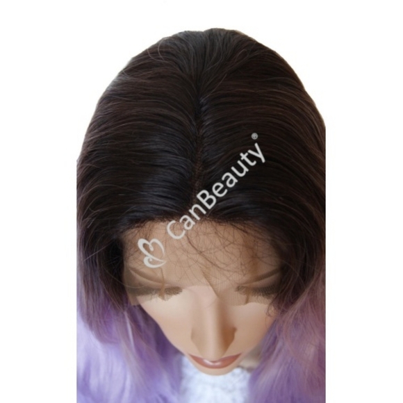 CanBeauty Vanessa Lavender Swiss Lace Front Synthetic Wig - Picture 4 of 5